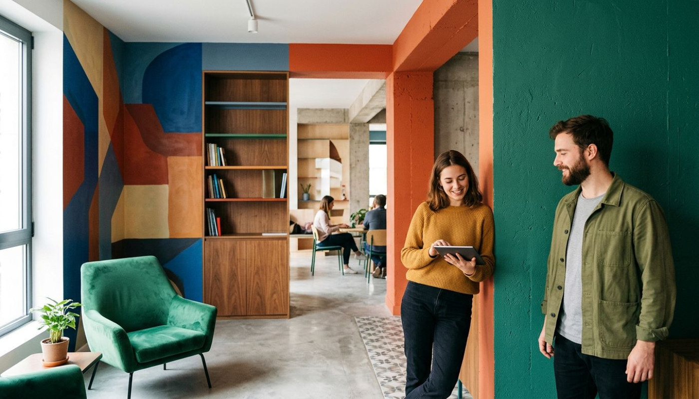 Intérieur - La couleur comme stratégie : impacts inattendus sur l’architecture intérieure