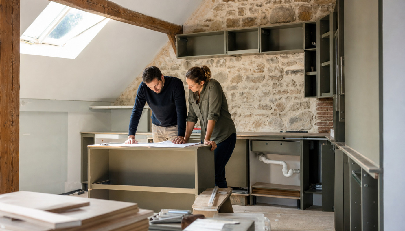 La pose de cuisine dans les logements atypiques : défis et solutions