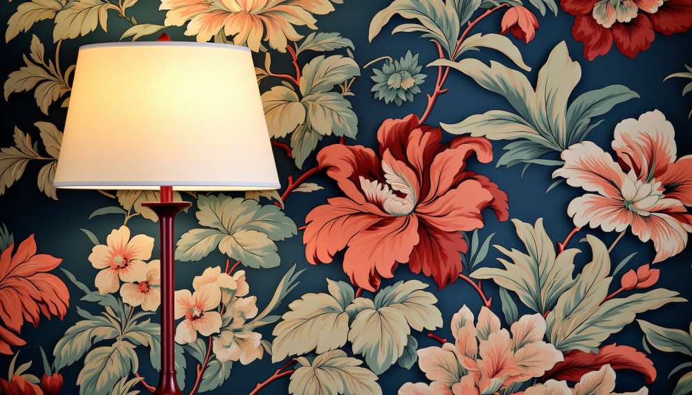 Le retour des papiers peints vintages pour une maison tendance