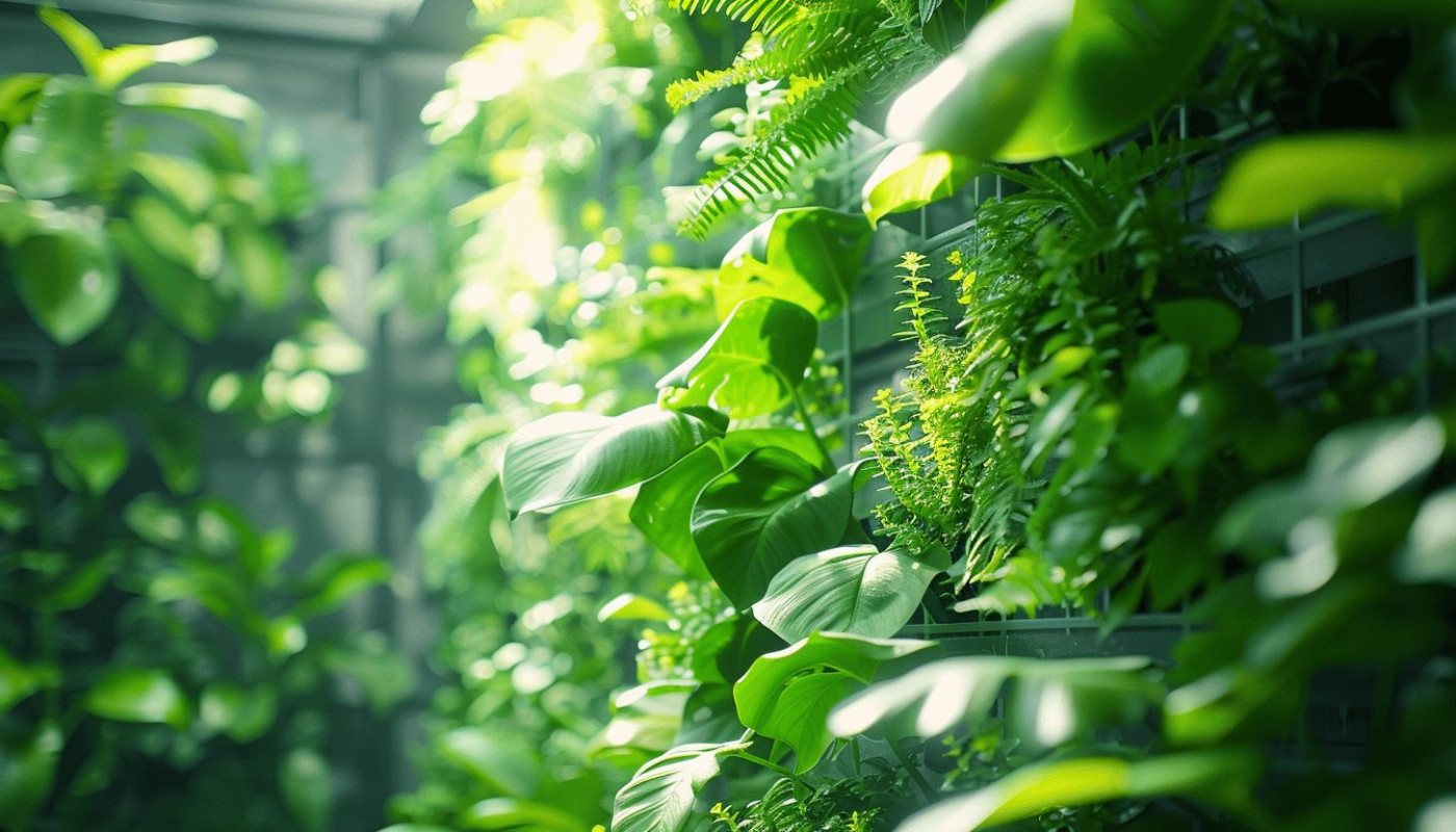 Les bienfaits des murs végétaux intérieurs pour la qualité de l'air et le bien-être à domicile