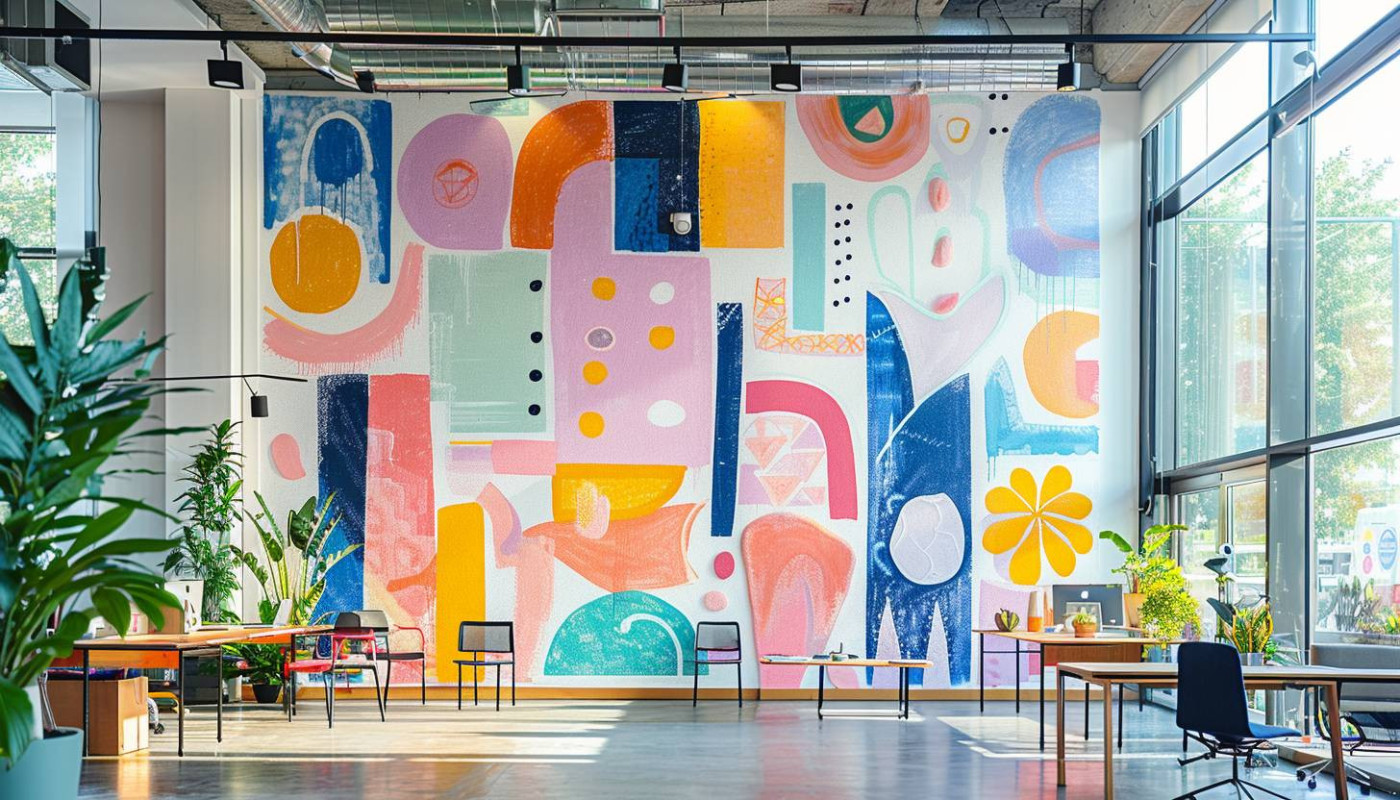 Utiliser la décoration murale pour booster la créativité en entreprise
